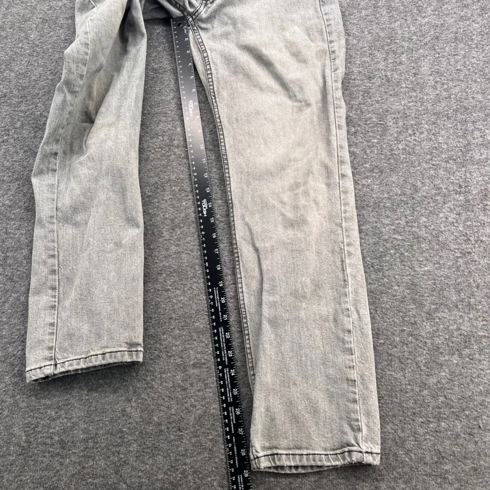 Levis 514 Straight Fit Jeans Light Gray Wash Denim Mens 32 Denim Relaxed‎